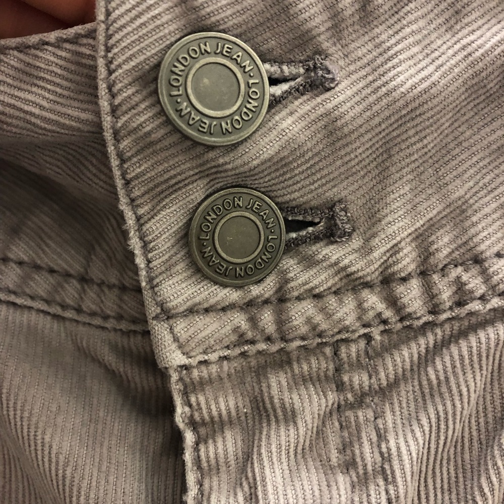 London Jeans Corduroys in grey
